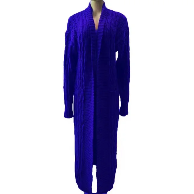 Satchels & Beyond Casual Cardigan Long Maxi Sweater