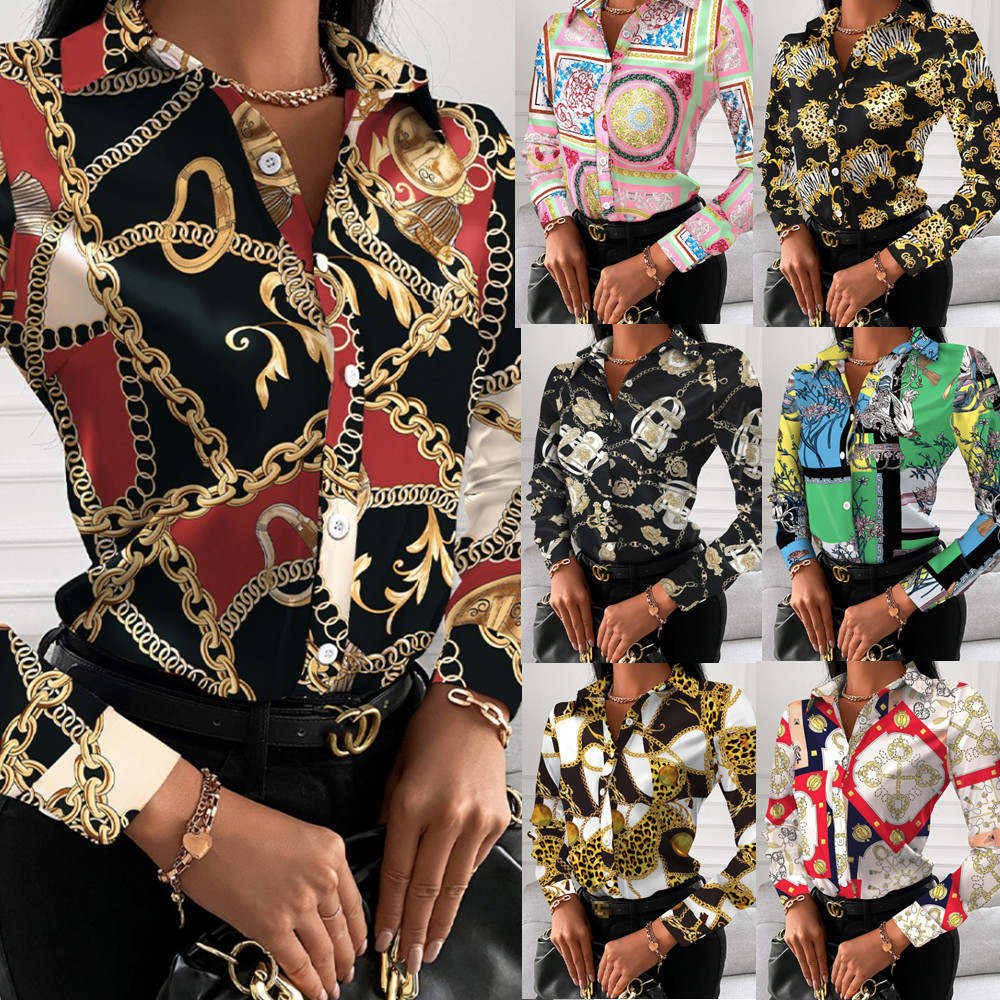 Satchels & Beyond Long Sleeve Chain Tops