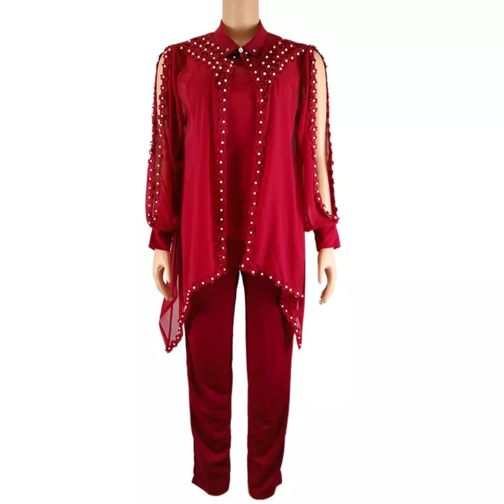 Satchels & Beyond Three Piece  Pant Suits