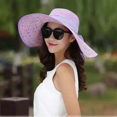 Satchels & Beyond Summer Straw Wide Brim Hats
